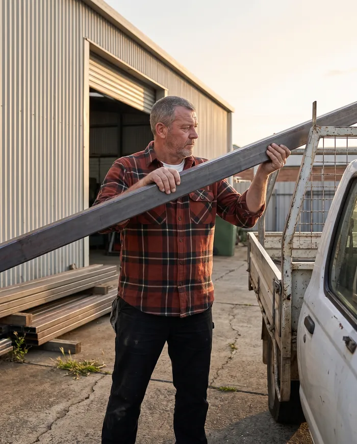 A fitter and turner in the Stockton flannel