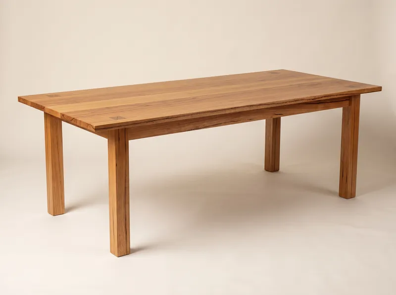 Hamelin dining table: in marri