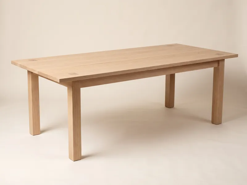 The Hamelin dining table in Tasmanian oak