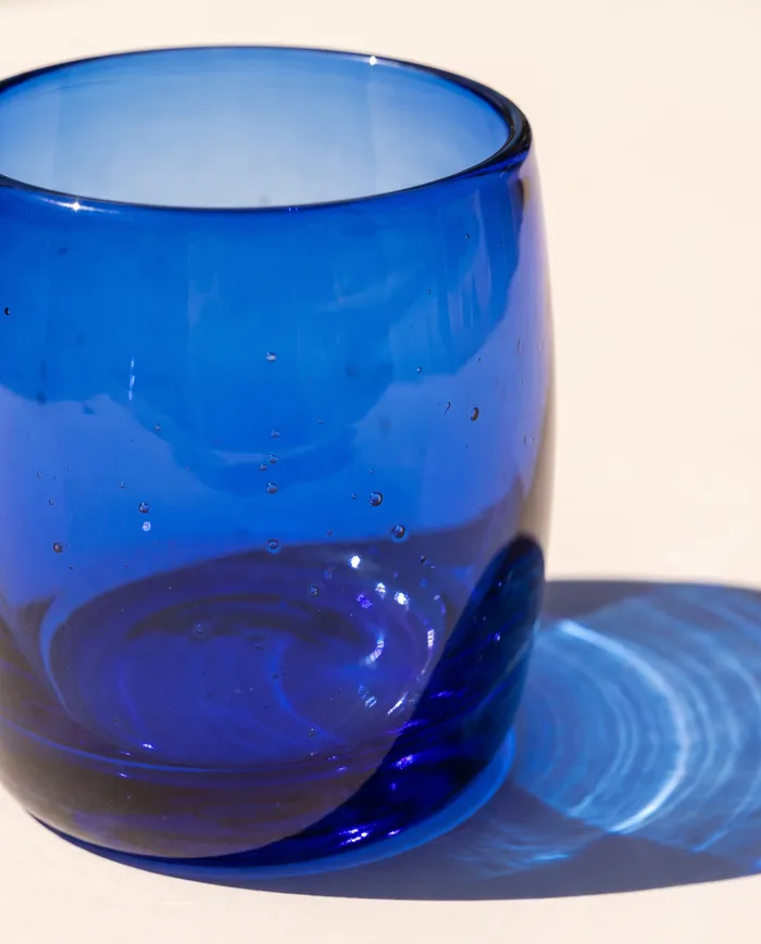 Lobethal tumblers: the glass up close