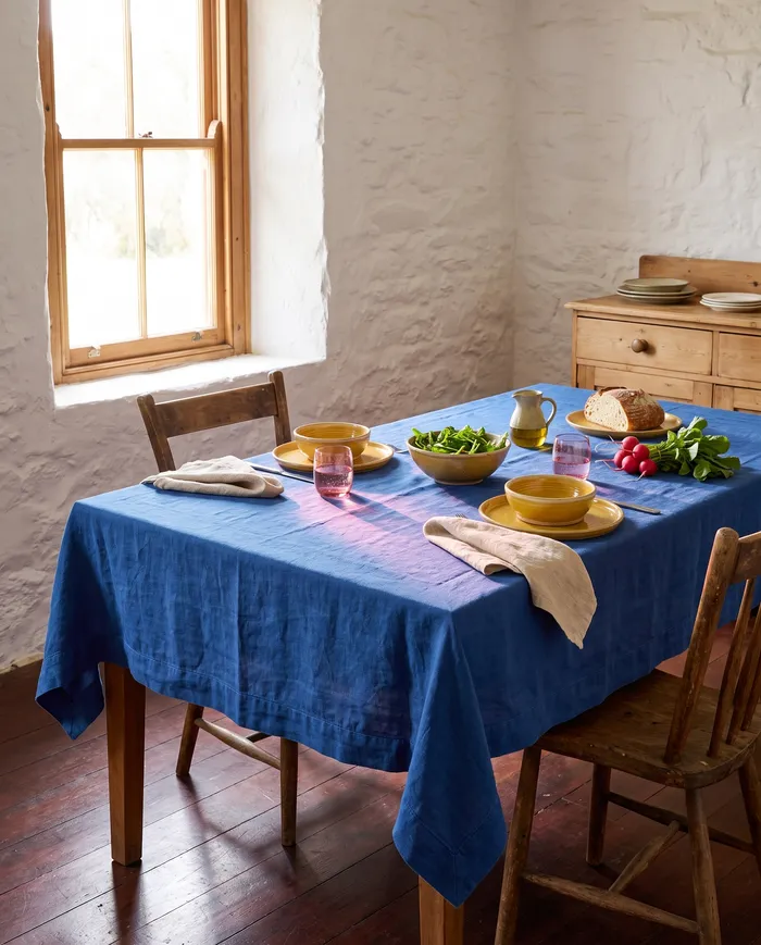Sunday tablecloth: set for lunch