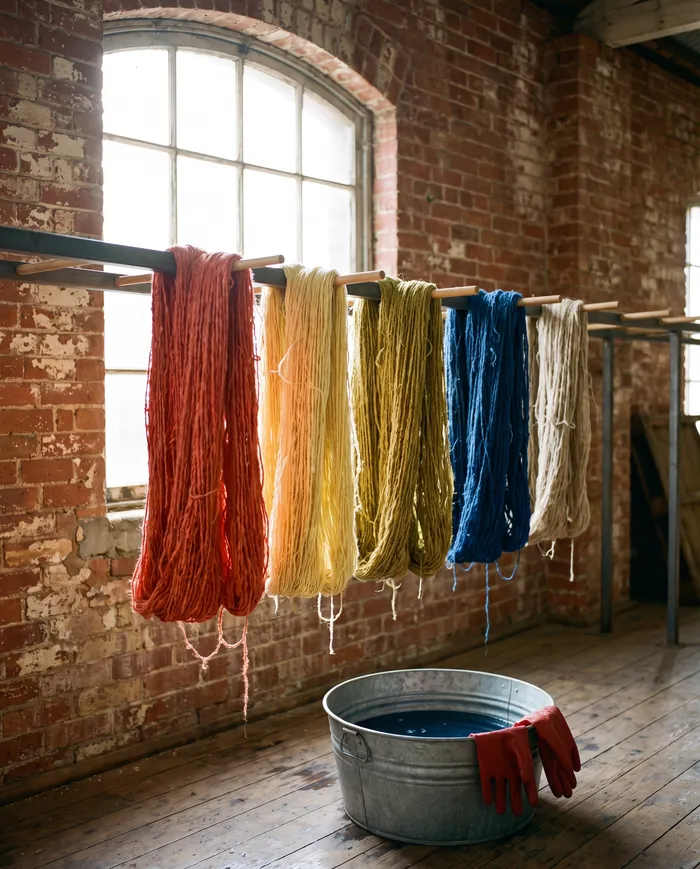 Sunday tablecloth: the yarn