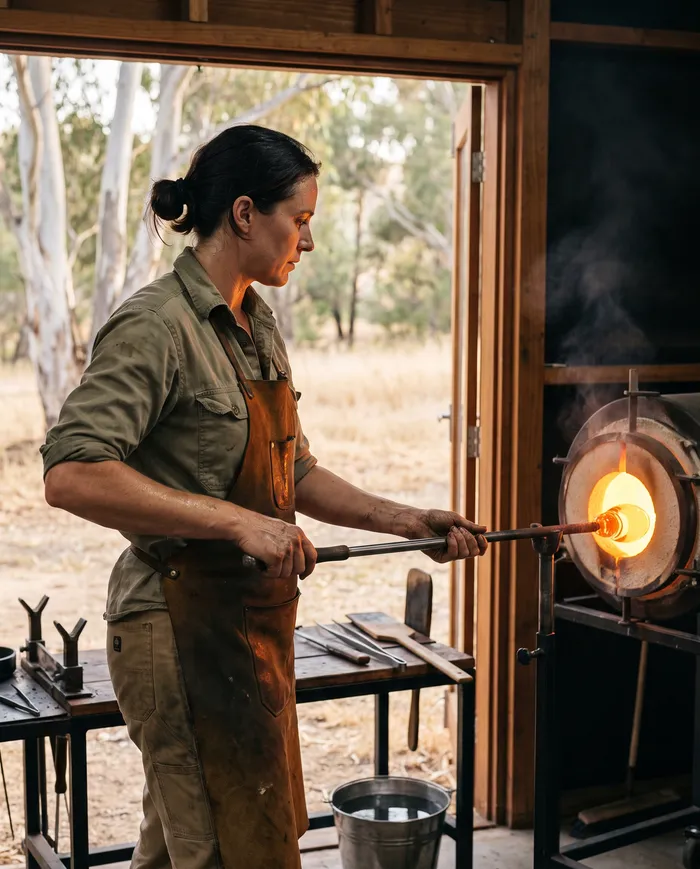 Lobethal tumblers: the maker