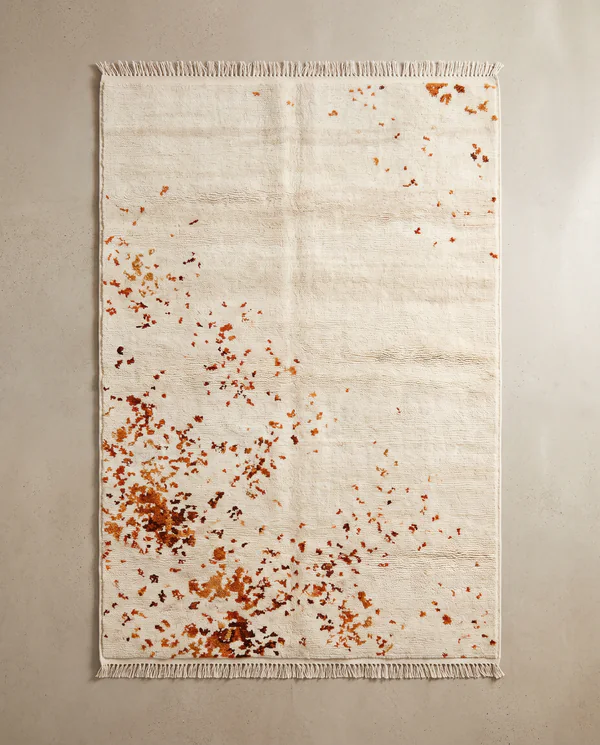 Bay of Fires rug: from above