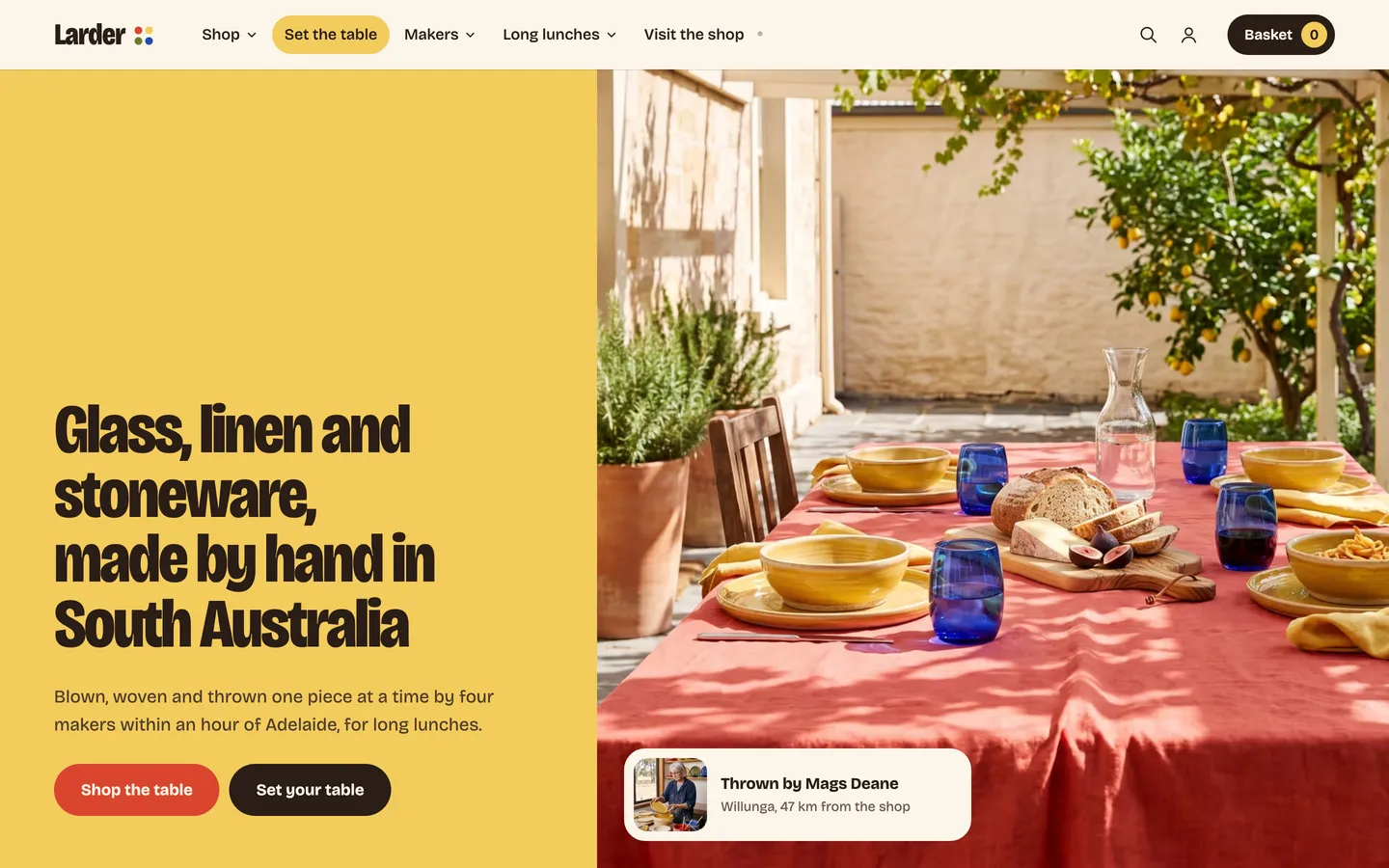 Larder, a concept designed by Bartley Studio