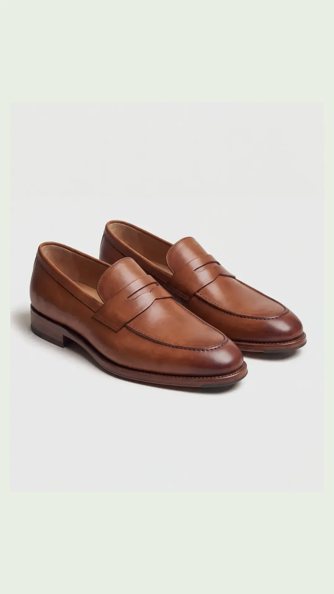 Loafers turning, catalogue white