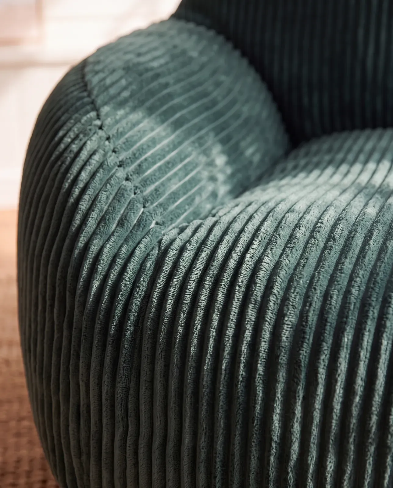 Corduroy detail
